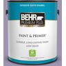 BEHR PREMIUM PLUS 1 gal. #S570-4 Night Music Satin Enamel Low Odor Interior Paint & Primer