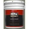 BEHR PREMIUM PLUS 5 gal. #BXC-44 Pepper Mill Flat Exterior Paint & Primer