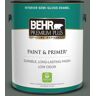 BEHR PREMIUM PLUS 1 gal. #700F-6 Dense Shrub Semi-Gloss Enamel Low Odor Interior Paint & Primer