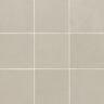 Bedrosians Sahara Square 4 in. x 4 in. Matte Grey Porcelain Mosaic Tile (4.84 sq. ft./Case)