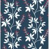 A-Street Prints Linnea Elsa Navy Botanical Trail Strippable Wallpaper (Covers 56.4 sq. ft.)