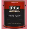 BEHR PREMIUM PLUS 1 gal. #P160-4 Juicy Details Flat Exterior Paint & Primer