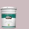 BEHR PREMIUM PLUS 5 gal. #100E-3 Pastel Violet Semi-Gloss Enamel Low Odor Interior Paint & Primer