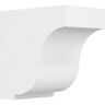 Ekena Millwork 6-1/2 in. 10 in. 10 in. Standard Van Buren Unfinished Architectural Grade PVC Bracket