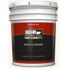 BEHR PREMIUM PLUS 5 gal. #PWN-21 Fragrant Jasmine Flat Exterior Paint & Primer