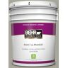 BEHR PREMIUM PLUS 5 gal. #N370-4A Historical Gray Eggshell Enamel Low Odor Interior Paint & Primer