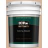 BEHR PREMIUM PLUS 5 gal. #S230-3 Beech Nut Semi-Gloss Enamel Exterior Paint & Primer