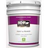 BEHR PREMIUM PLUS 5 gal. #W-D-610 White Glove Eggshell Enamel Low Odor Interior Paint & Primer