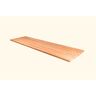 6 ft. L x 36 in. D Unfinished Cherry Solid Wood Butcher Block Island Countertop With Square Edge