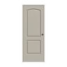 JELD-WEN 24 in. x 80 in. Continental Desert Sand Painted Left-Hand Smooth Molded Composite Single Prehung Interior Door