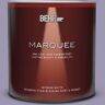 BEHR MARQUEE 1 qt. #S570-4 Night Music One-Coat Hide Matte Interior Paint & Primer