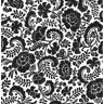 NextWall Dark Ash Tonal Paisley Vinyl Peel and Stick Wallpaper Roll (Cover 30.75 sq. ft.)