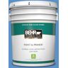 BEHR PREMIUM PLUS 5 gal. #MQ4-26 Come Sail Away Semi-Gloss Enamel Low Odor Interior Paint & Primer