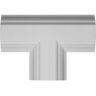 Ekena Millwork 20 in. Inner Tee for 8 in. Deluxe Coffered Ceiling System