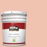 BEHR PREMIUM PLUS 5 gal. #M180-3 Flamingo Feather Flat Low Odor Interior Paint & Primer