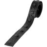 American Pro Decor 1-1/2 in. x 1/4 in. x 41 in. Black Flexible Rubber Single Bolt Strapping Brace for Faux Wood Beams