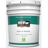 BEHR PREMIUM PLUS 5 gal. #560E-1 Little Dipper Semi-Gloss Enamel Low Odor Interior Paint & Primer