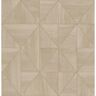 Decorline Cheverny Beige Wood Tile Beige Paper Strippable Roll (Covers 56.4 sq. ft.)