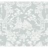 NextWall 40.5 sq. ft. Blue Dusk Garden Chinoiserie Vinyl Peel and Stick Wallpaper Roll