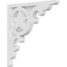 Ekena Millwork 1-7/8 in. x 22 in. x 22 in. PVC Austin Corbel