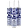 Bird-X Bird Repellent Gel Repellent (3-Pack) # 1 Best Seller Pigeon Repellent