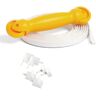 InstaTrim Project Kit, 1/2 in. D x 1/2 in. W x 10 ft. L, White, PVC Flexible Trim, Corner and End caps, and Applicator Tool, 1-pk