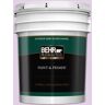 BEHR PREMIUM PLUS 5 gal. #P100-2 Sweet Romance Semi-Gloss Enamel Exterior Paint & Primer