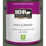 BEHR PREMIUM PLUS 1 gal. #T13-16 Pine Cone Pass Eggshell Enamel Low Odor Interior Paint & Primer