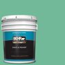 BEHR PREMIUM PLUS 5 gal. #MQ6-41 Farmers Market Satin Enamel Exterior Paint & Primer