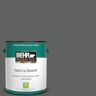 BEHR PREMIUM PLUS 1 gal. #N460-6 Hematite Semi-Gloss Enamel Low Odor Interior Paint & Primer