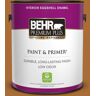 BEHR PREMIUM PLUS 1 gal. #280D-7 Sesame Crunch Eggshell Enamel Low Odor Interior Paint & Primer