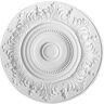 American Pro Decor European Collection 18-1/2 in. x 1-3/8 in. Acanthus Foliage and Rounded Beads Polyurethane Ceiling Medallion