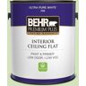 BEHR PREMIUM PLUS 1 gal. #P380-3 Irish Folklore Ceiling Flat Interior Paint