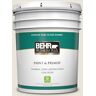 BEHR PREMIUM PLUS 5 gal. #BWC-13 Smoky White Semi-Gloss Enamel Low Odor Interior Paint & Primer