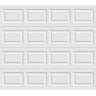 Clopay Classic Collection 8 ft. x 7 ft. 18.4 R-Value Intellicore Insulated Solid White Garage Door