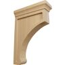 Ekena Millwork 2-1/2 in. x 10 in. x 7 in. Cherry Large Gomez Bracket