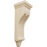 Ekena Millwork 4 in. x 4 in. x 12 in. Rubberwood Arts and Crafts Corbel