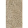 Walls Republic Gold Garden Print Non-Woven Paper Paste the Wall Textured Wallpaper 57 sq. ft.