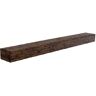 northbeam 72 in. Distressed Fireplace Wall Cap Shelf Mantel