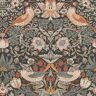 Graham & Brown William Morris At Home Strawberry Thief Charcoal Wallpaper