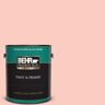 BEHR PREMIUM PLUS 1 gal. #170A-2 Strawberry Mousse Semi-Gloss Enamel Exterior Paint & Primer