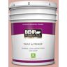 BEHR PREMIUM PLUS 5 gal. #T17-06 Everythings Rosy Eggshell Enamel Low Odor Interior Paint & Primer