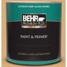 BEHR PREMIUM PLUS 1 qt. #PPU6-05 Cork Semi-Gloss Enamel Exterior Paint & Primer