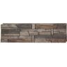 GenStone Stacked Stone Kenai 12 in. x 42 in. Faux Stone Siding Panel