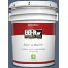 BEHR PREMIUM PLUS 5 gal. #570F-6 Mood Indigo Flat Low Odor Interior Paint & Primer