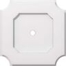 Ekena Millwork 1 in. P X 8-1/4 in. C X 14 in. OD X 1 in. ID Locke Architectural Grade PVC Contemporary Ceiling Medallion