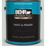 BEHR PREMIUM PLUS 1 gal. #460E-2 Valley Mist Satin Enamel Exterior Paint & Primer