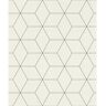 rasch Lloyd Off-White Geometric Paper Strippable Wallpaper (Covers 56.4 sq. ft.)