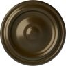 Ekena Millwork 9-5/8" x 1-1/8" Maria Urethane Ceiling Medallion (Fits Canopies upto 1-3/4"), Brass