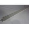 Dec-Tec Dec-Clad 3 in. x 1/2 in. x 1/2 in. x 8 ft. PVC Galvanized Kickout CoolStep White